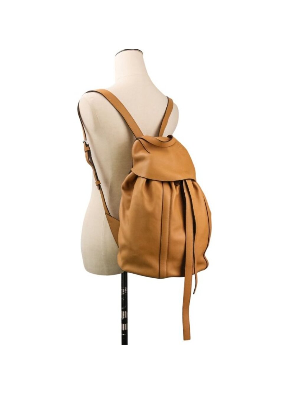 Loewe Drawstring Leather Backpack Camel - Picture 2 of 15
